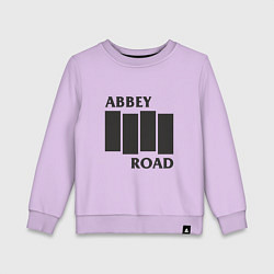 Свитшот хлопковый детский Abbey Road - The Beatles, цвет: лаванда