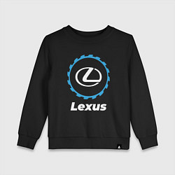Свитшот хлопковый детский Lexus в стиле Top Gear, цвет: черный