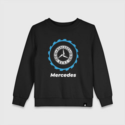 Свитшот хлопковый детский Mercedes в стиле Top Gear, цвет: черный