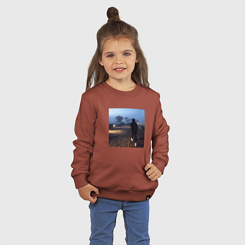 Детский свитшот Pharaoh Philarmonia / Кирпичный – фото 3