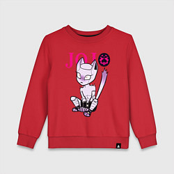 Свитшот хлопковый детский Killer Queen - joke, цвет: красный