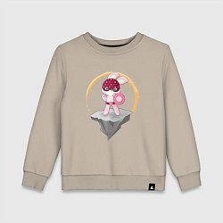 Детский свитшот Зайка супергерой