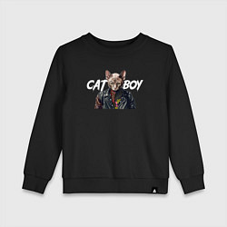Детский свитшот Cat boy