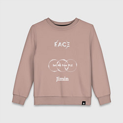 Детский свитшот JIMIN FACE Set Me Free