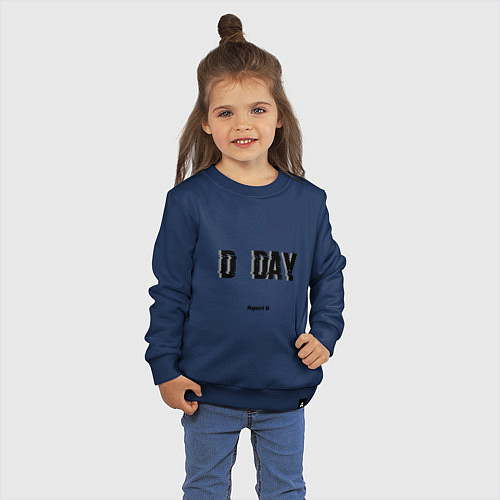 Детский свитшот D DAY Agust D / Тёмно-синий – фото 3