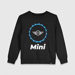 Свитшот хлопковый детский Mini в стиле Top Gear, цвет: черный