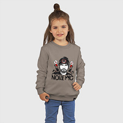 Свитшот хлопковый детский Иван Александрович, цвет: утренний латте — фото 2