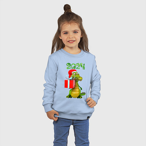 Детский свитшот Дракон с подарком 2024 / Мягкое небо – фото 3