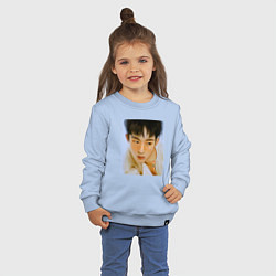 Свитшот хлопковый детский WinWin, цвет: мягкое небо — фото 2