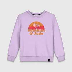 Детский свитшот Sunshine and judo