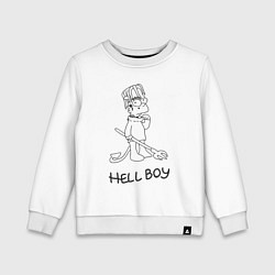 Детский свитшот Bart hellboy Lill Peep