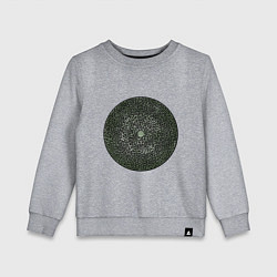 Детский свитшот Лабиринт круг