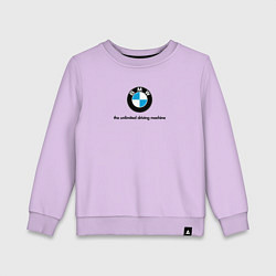 Детский свитшот BMW the unlimited driving machine