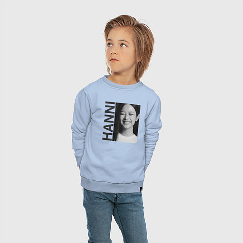 Детский свитшот Hanni k-star / Мягкое небо – фото 4