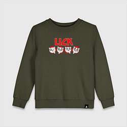 Детский свитшот Kiss lick