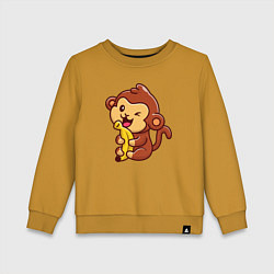 Детский свитшот Monkey banana