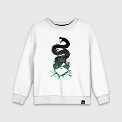 Свитшот хлопковый детский Дневник Тома Реддла - Гарри Поттер, цвет: белый
