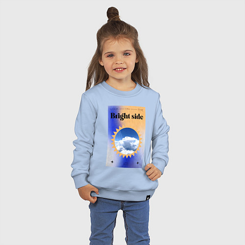 Детский свитшот Светлая сторона / Мягкое небо – фото 3