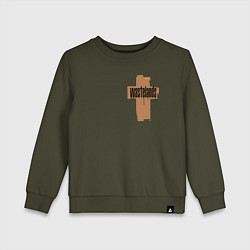 Детский свитшот Grunge cross
