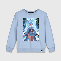 Детский свитшот Зайка в гармонии с природой