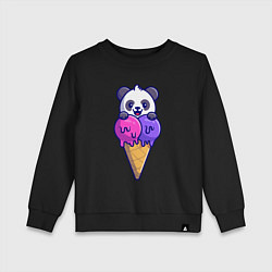 Детский свитшот Panda ice cream