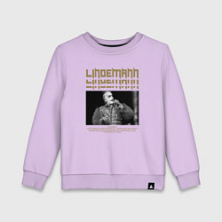 Детский свитшот Lindemann rock