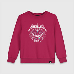 Детский свитшот Metallica - thrash metal rock