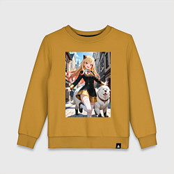 Детский свитшот Марин Китагава косплей Ани Форджер