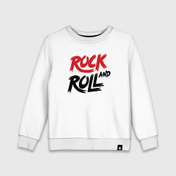 Детский свитшот Rock and roll star