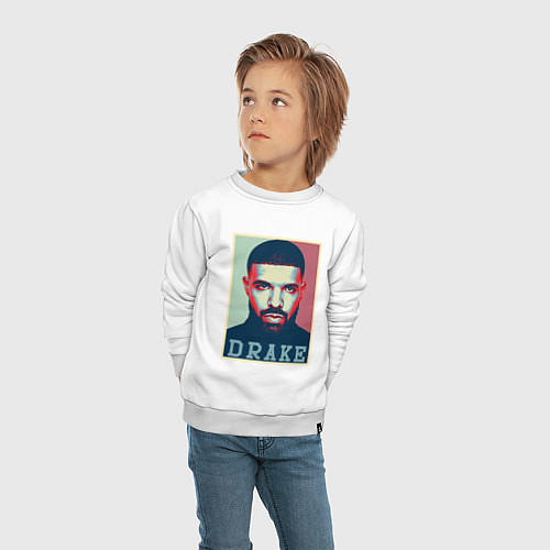 Детский свитшот Drake / Белый – фото 4