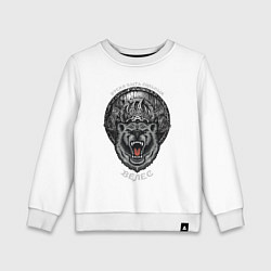 Детский свитшот Время быть сильным - Велес медведь