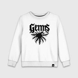 Детский свитшот Черный микроб