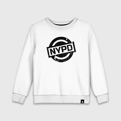 Детский свитшот Полиция в Нью-Йорке