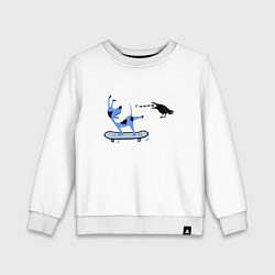 Детский свитшот Пес и ворона