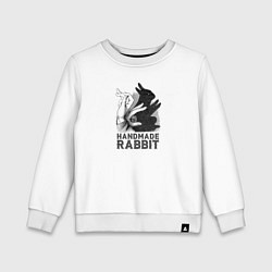 Детский свитшот Handmade rabbit