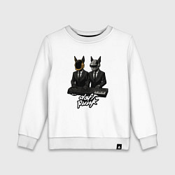 Детский свитшот Daft Punk - кибер собаки