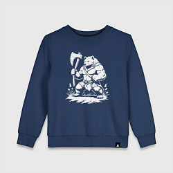 Детский свитшот Ярославский медведь-воин