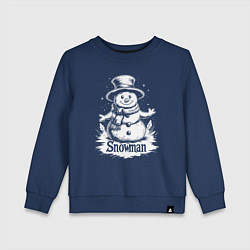 Детский свитшот Зимний джентльмен