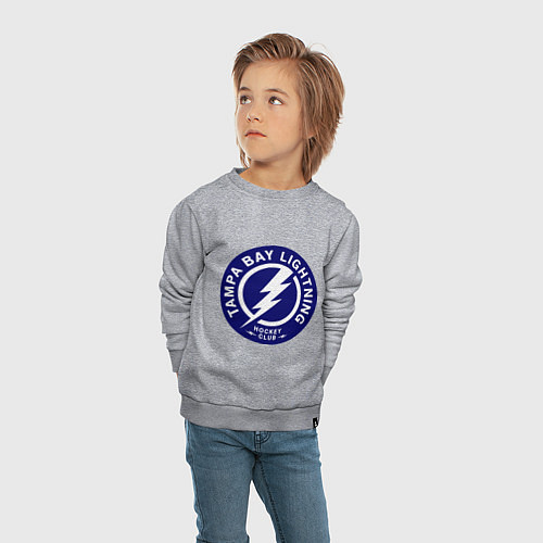 Детский свитшот HC Tampa Bay Lightning / Меланж – фото 4