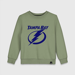Свитшот хлопковый детский HC Tampa Bay, цвет: авокадо