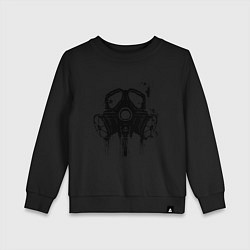 Свитшот хлопковый детский The Chemodan: Symbol, цвет: черный