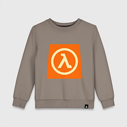 Свитшот хлопковый детский Half-Life, цвет: утренний латте