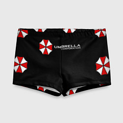 Плавки для мальчика Umbrella Corporation, цвет: 3D-принт