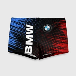 Плавки для мальчика BMW ТЕКСТУРА, цвет: 3D-принт