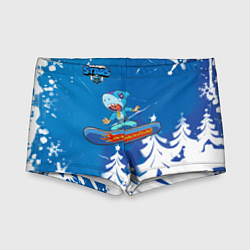 Плавки для мальчика Brawl Stars Snowboarding, цвет: 3D-принт
