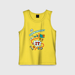 Детская майка Я ж программист