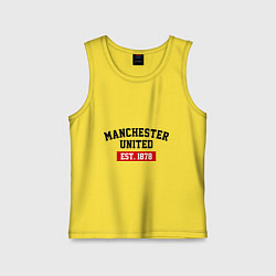 Детская майка FC Manchester United Est. 1878