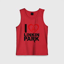 Детская майка I love Linkin Park