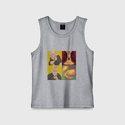 Майка детская хлопок Выбор Ведьмака, цвет: меланж