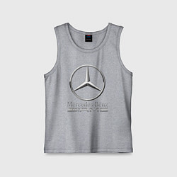 Майка детская хлопок MERCEDES-BENZ AMG, цвет: меланж
